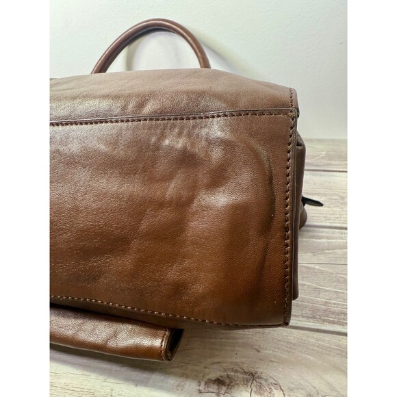 Kooba Leather Women's Handbag with Gun Metal Embellishments Kooba Kendal Brown - Picture 14 of 16